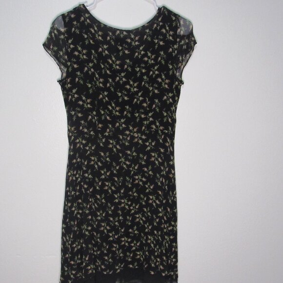Vtg Flowy Mini Dress Size 8 Banana Republic - Picture 2 of 4